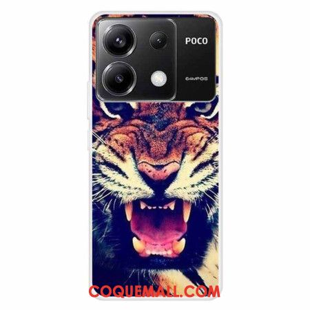 Coque Xiaomi Redmi Note 13 Pro 5G / Poco X6 5G Motif Tigre