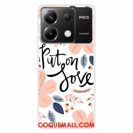 Coque Xiaomi Redmi Note 13 Pro 5G / Poco X6 5G Put on Love