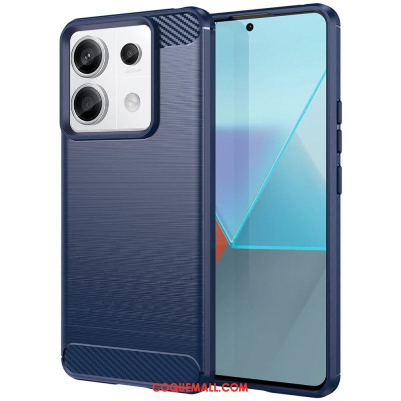 Coque Xiaomi Redmi Note 13 Pro 5G / Poco X6 5G Texture de Fibre de Carbone