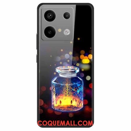 Coque Xiaomi Redmi Note 13 Pro 5G / Poco X6 5G -Verre Trempé Bouteille à Souhaits