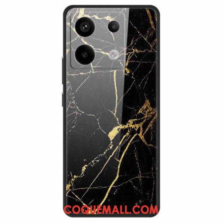 Coque Xiaomi Redmi Note 13 Pro 5G / Poco X6 5G Verre Trempé Grain Doré