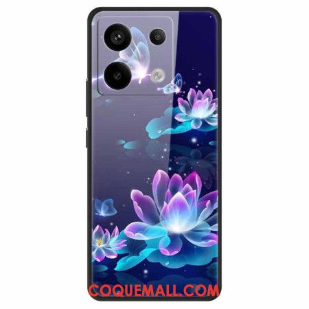 Coque Xiaomi Redmi Note 13 Pro 5G / Poco X6 5G Verre Trempé Lotus