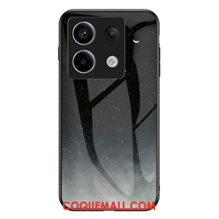 Coque Xiaomi Redmi Note 13 Pro 5G / Poco X6 5G Verre Trempé Lune Étoilée