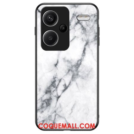 Coque Xiaomi Redmi Note 13 Pro Plus 5G Verre Trempé Marbre Blanc