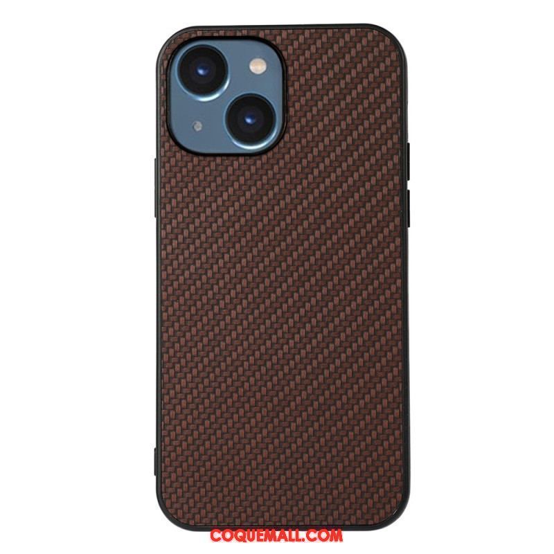 Coque iPhone 15 Plus Fibre Carbone