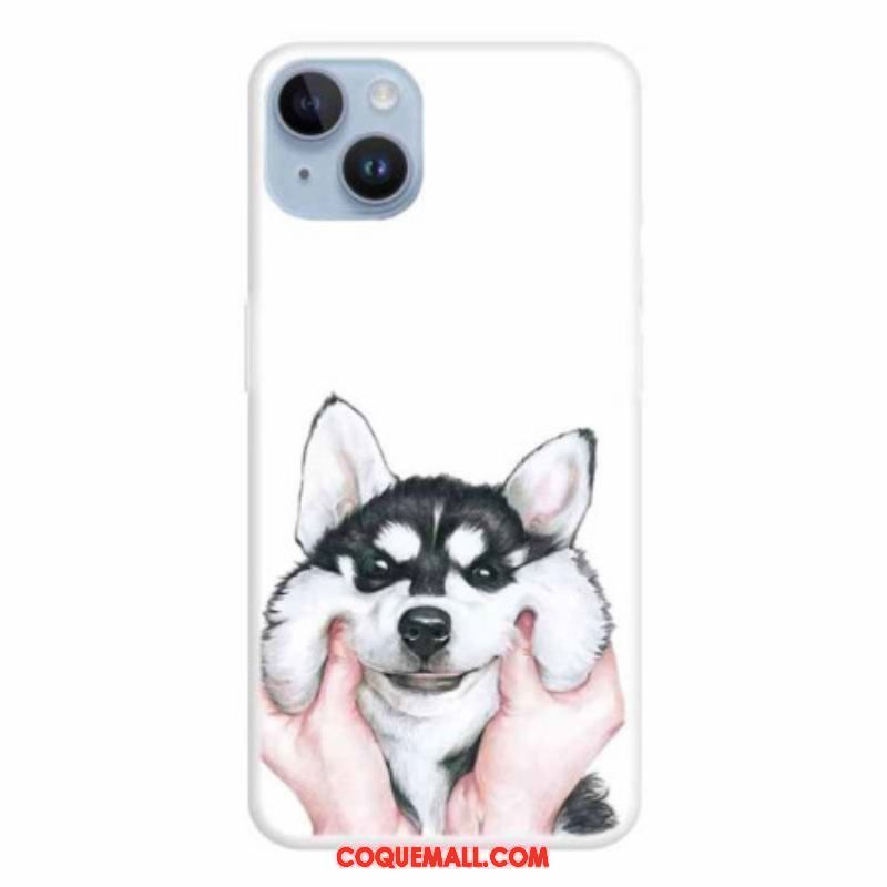 Coque iPhone 15 Plus Husky