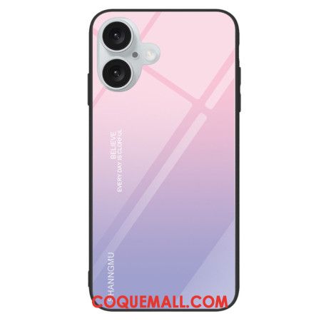 Coque iPhone 16 Dégradé Rose Violet