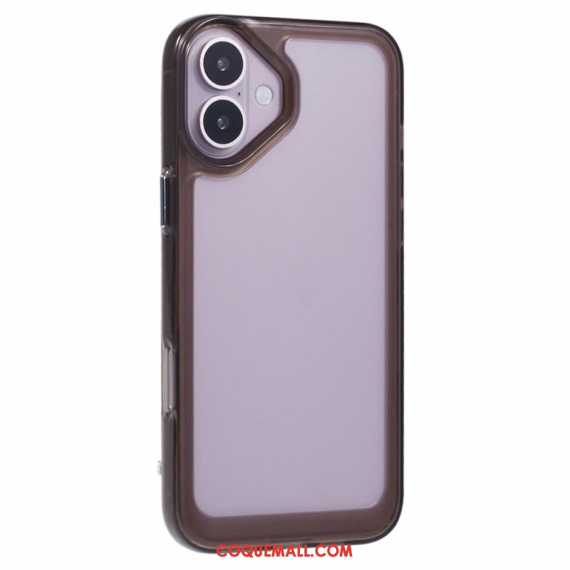 Coque iPhone 16 Hybride Transparente