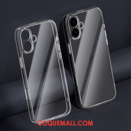 Coque iPhone 16 Plus Verre Trempé Transparente