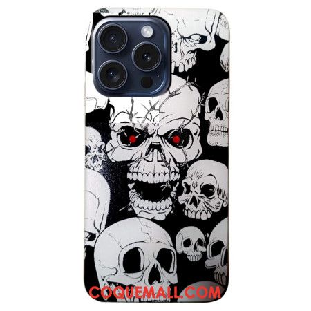 Coque iPhone 16 Pro Crânes