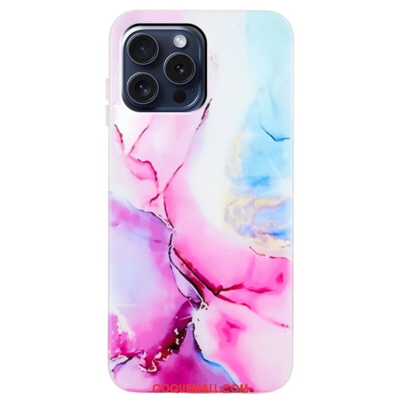 Coque iPhone 16 Pro Max Motif Marbré