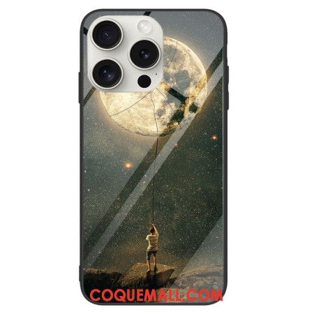 Coque iPhone 16 Pro Max Verre Trempé Lune