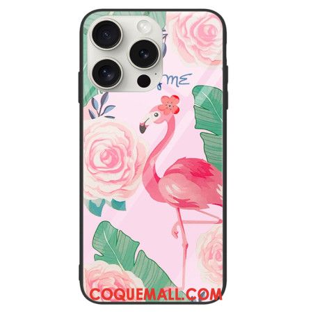 Coque iPhone 16 Pro Max Verre Trempé Oiseau