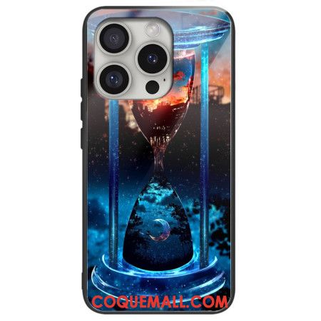 Coque iPhone 16 Pro Max Verre Trempé Soleil et Lune