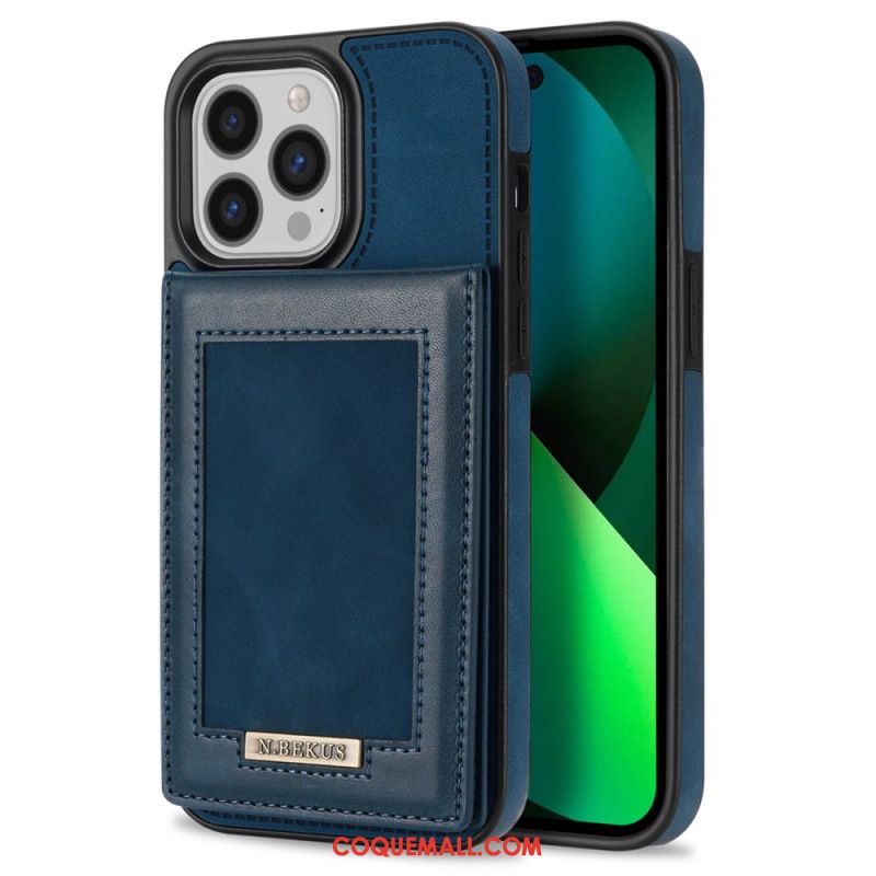 Coque iPhone 16 Pro Porte-Cartes RFID N.BEKUS