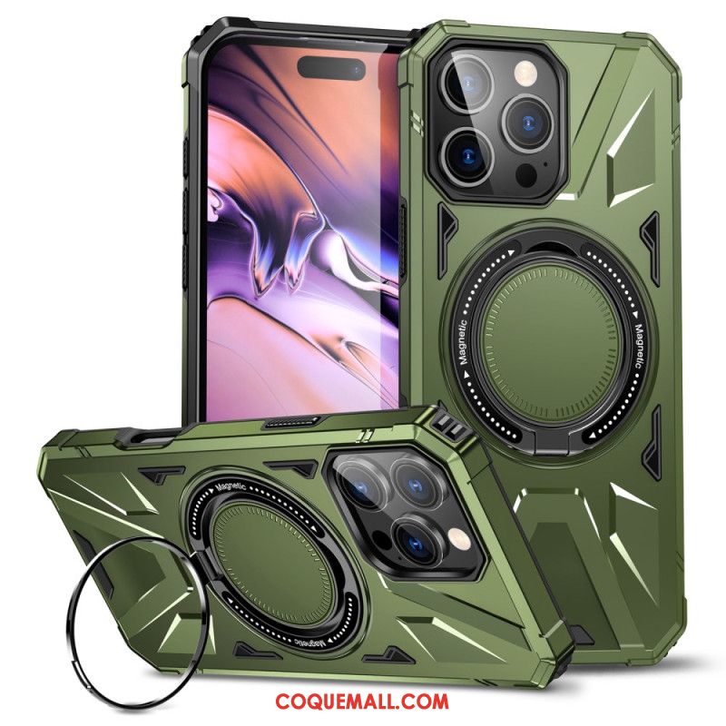 Coque iPhone 16 Pro Support Annulaire Magnétique