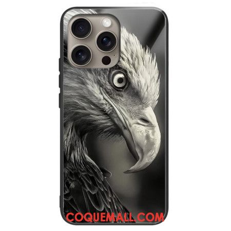 Coque iPhone 16 Pro Verre Trempé Motif Aigle