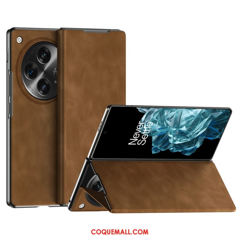 Flip Cover OnePlus Open Cuir Nappa