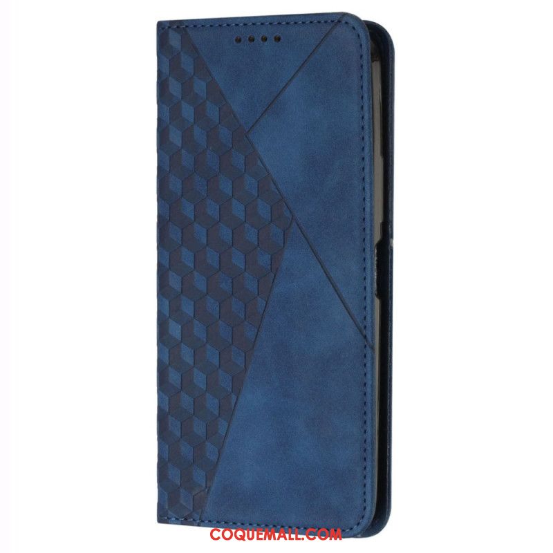 Flip Cover Oppo Reno 12 5G Motif Losanges