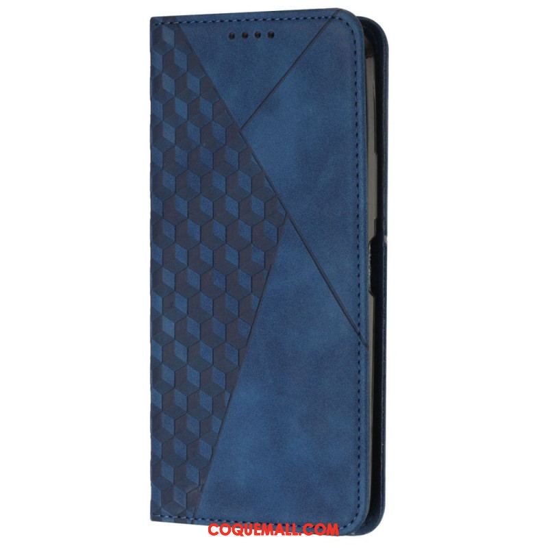 Flip Cover Oppo Reno 8 Pro Style Cubique