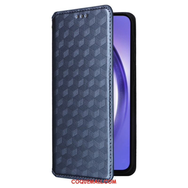 Flip Cover Samsung Galaxy A55 5G Losanges 3D