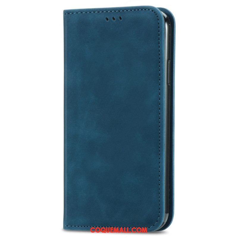 Flip Cover Xiaomi Redmi Note 11 / 11s Effet Cuir Vintage