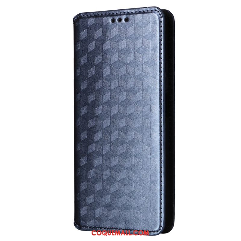 Flip Cover Xiaomi Redmi Note 13 Pro 4G / Poco M6 Pro 4G Motif Losange