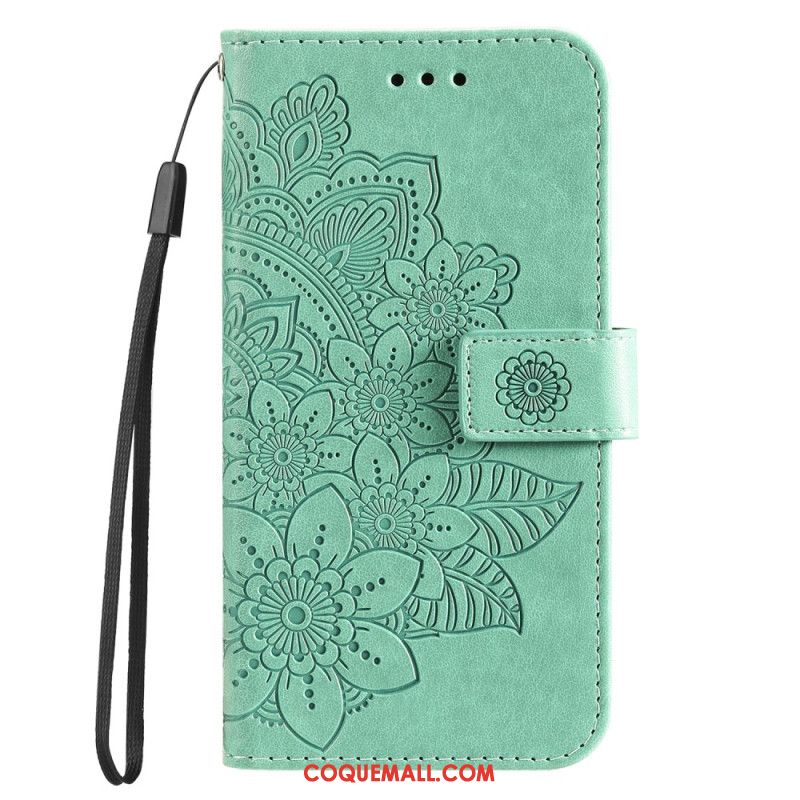 Housse Huawei Nova 12S Décor Mandala à Lanière