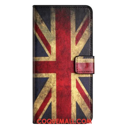 Housse Samsung Galaxy A15 5G Drapeau Anglais Vintage