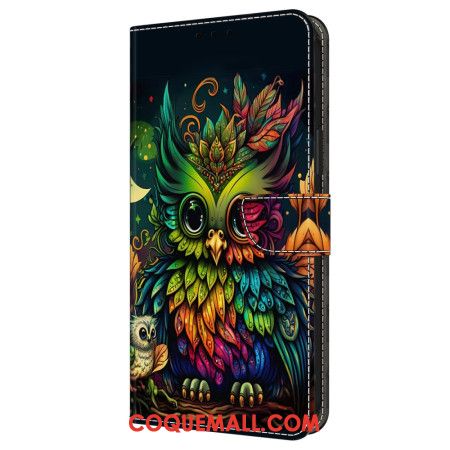 Housse Samsung Galaxy A16 4G / 5G Hibou Coloré