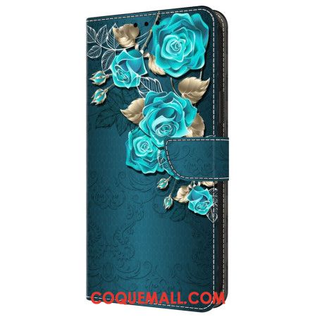 Housse Samsung Galaxy A55 5G Rose Bleu