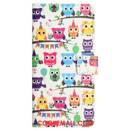 Housse Samsung Galaxy S24 FE Gang de Hiboux