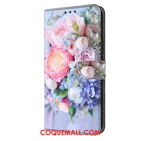 Housse Samsung Galaxy S24 Ultra 5G Fleurs Colorées