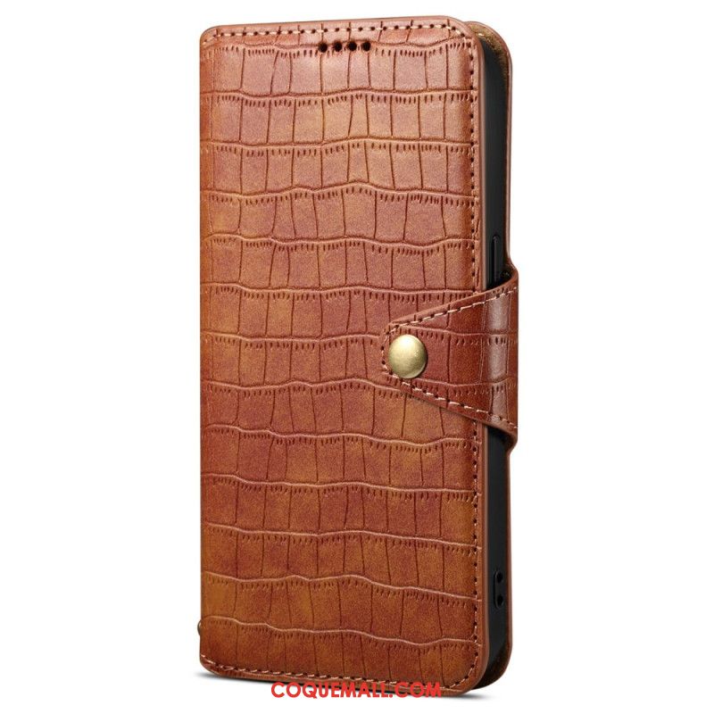 Housse Samsung Galaxy S24 Ultra 5G Texture de Crocodile