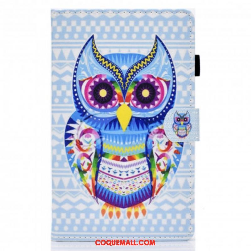 Housse Samsung Galaxy Tab A7 (2020) Hibou