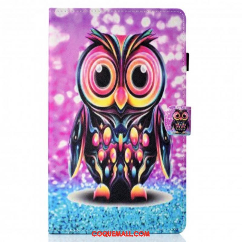 Housse Samsung Galaxy Tab A7 (2020) Hibou Éclaté