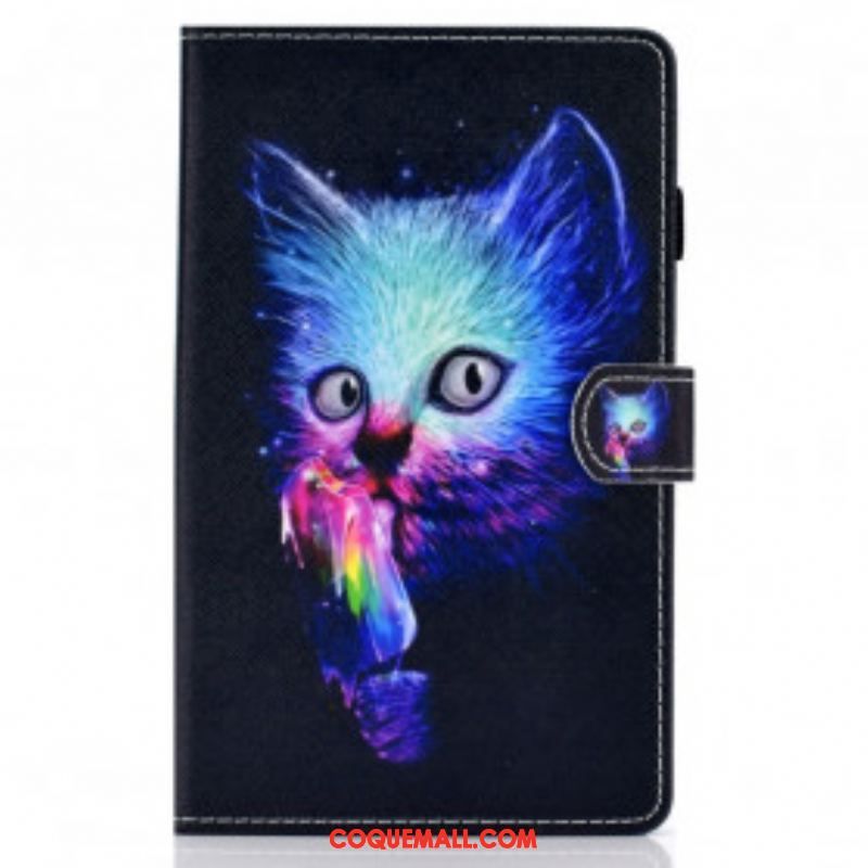 Housse Samsung Galaxy Tab A7 (2020) Psycho Cat