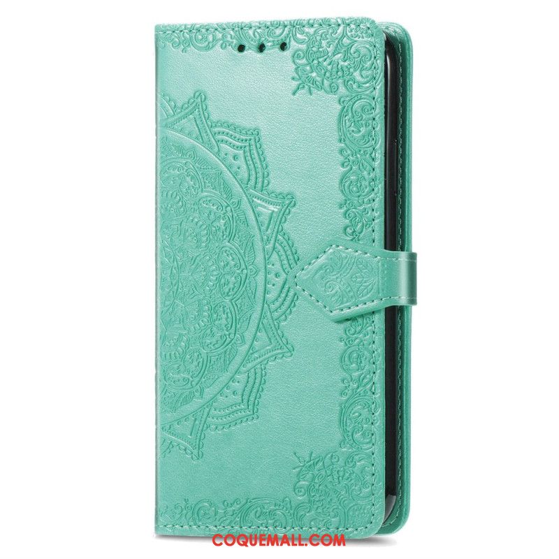 Housse Sony Xperia 10 VI Mandala Baroque à Lanière