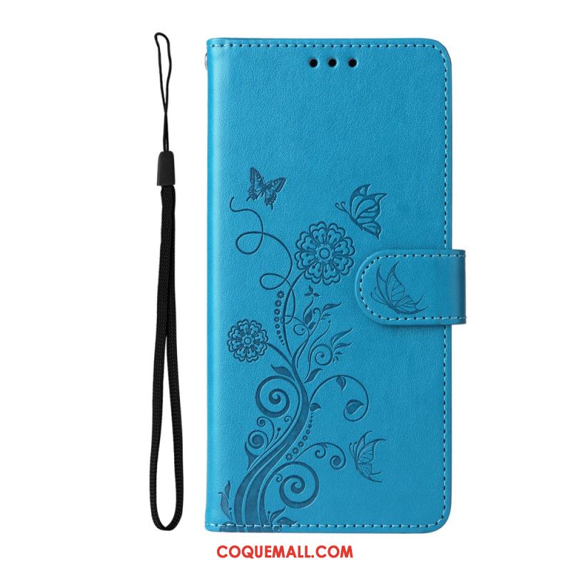 Housse Xiaomi 14T Pro Motif Papillons et Fleurs