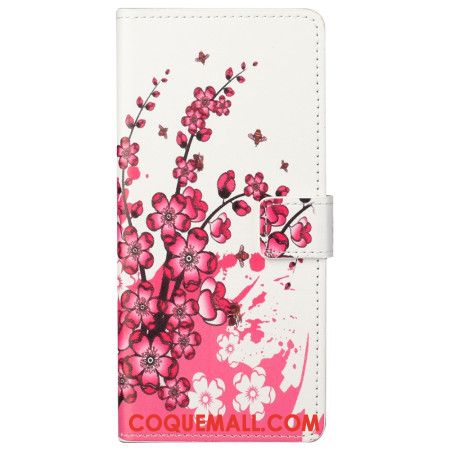 Housse Xiaomi Redmi Note 13 5G Fleurs de Prunier