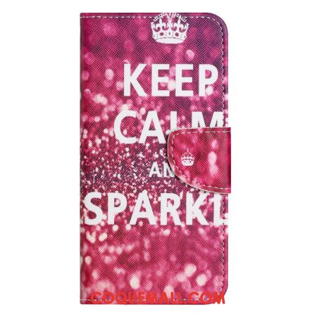 Housse Xiaomi Redmi Note 13 5G Keep Calm and Sparkle