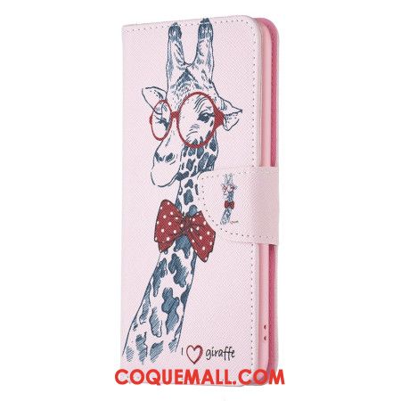 Housse iPhone 16 Plus Girafe Intello