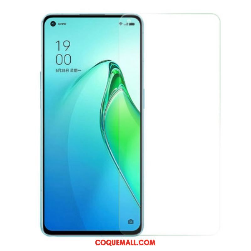 Protection en verre trempé HD pour l'écran du Oppo Reno 8 Pro