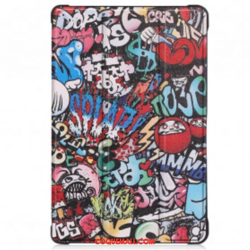 Smart Case Samsung Galaxy Tab A7 (2020) Renforcée graffitis