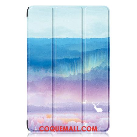 Smart Case Samsung Galaxy Tab S9 FE Cerfs Fantaisie