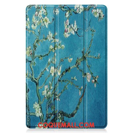 Smart Case Samsung Galaxy Tab S9 FE Fleurs d'Abricot