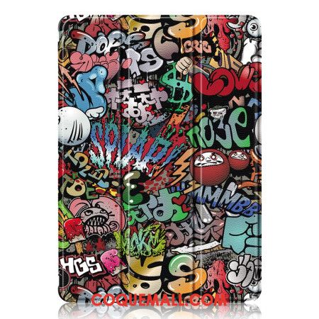 Smart Case Samsung Galaxy Tab S9 Plus Dos Transparent Graffiti