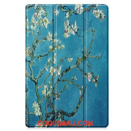 Smart Case Samsung Galaxy Tab S9 Plus Fleurs d'Abricot