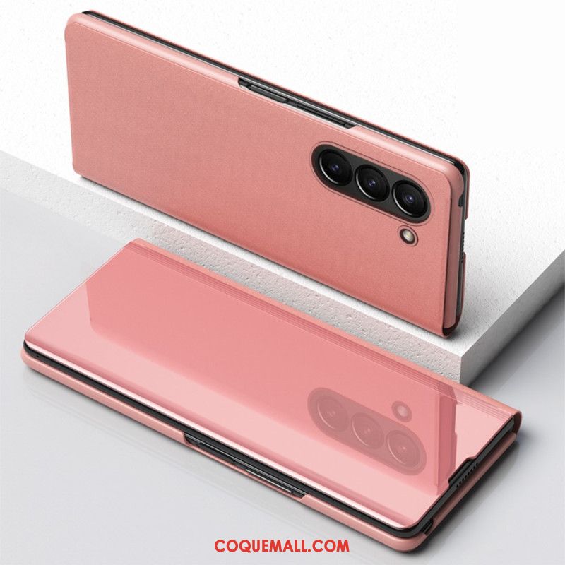 Étui Samsung Galaxy Z Fold 5 Couverture Miroir